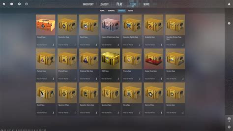 All CS2 Cases .